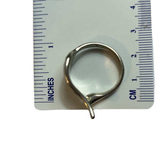 Sterling Silver Ring Angel Bird Wing Vintage Ladies Approximately Size 9 - Picture 6 of 8